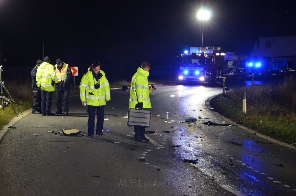 Schwerer VU PKW Roller Koeln Porz Libur Liburer Landstr P104.JPG